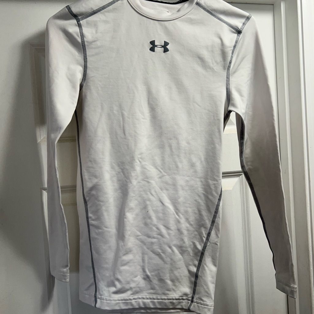 Under Armour Cold Gear White Conpression Shirt